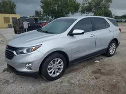 Salvage cars for sale at Tifton, GA auction: 2021 Chevrolet Equinox LT