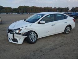 Nissan salvage cars for sale: 2018 Nissan Sentra S