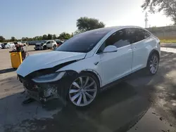 2017 Tesla Model X en venta en Orlando, FL