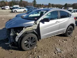 Salvage cars for sale at Candia, NH auction: 2022 Honda HR-V Sport