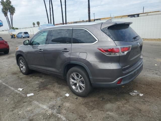 2015 Toyota Highlander XLE