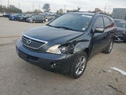 Salvage cars for sale at Bridgeton, MO auction: 2007 Lexus RX 400H