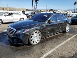 Salvage cars for sale at auction: 2018 Mercedes-Benz S 560