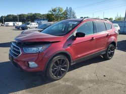 Salvage cars for sale at Ham Lake, MN auction: 2018 Ford Escape SE