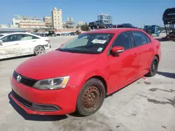 Salvage cars for sale at New Orleans, LA auction: 2014 Volkswagen Jetta SE