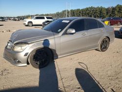 Salvage cars for sale at Greenwell Springs, LA auction: 2009 Mercedes-Benz C300