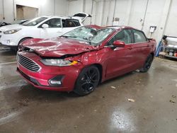 Salvage cars for sale at Madisonville, TN auction: 2019 Ford Fusion SE