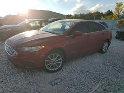 Ford Vehiculos salvage en venta: 2017 Ford Fusion SE Hybrid