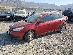 Salvage cars for sale at Farr West, UT auction: 2015 Ford Focus SE