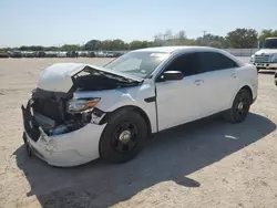 Salvage cars for sale at auction: 2013 Ford Taurus Police Interceptor