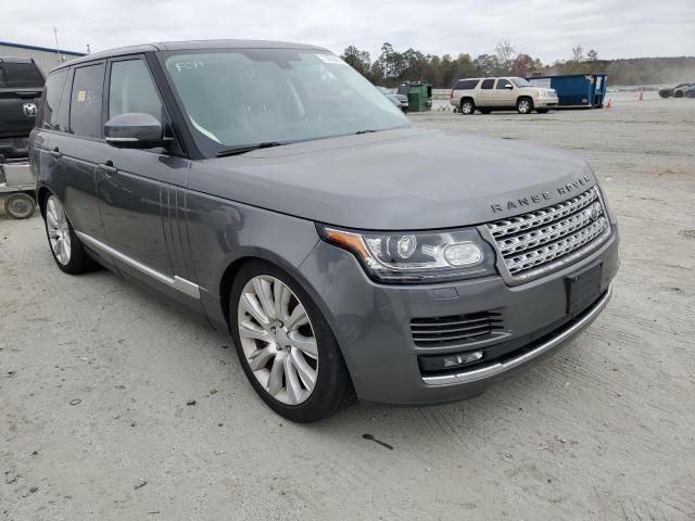 2016 Land Rover Range Rover Supercharged