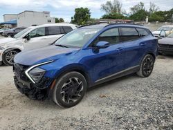 Salvage cars for sale at Opa Locka, FL auction: 2023 KIA Sportage SX Prestige