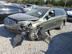 Subaru Vehiculos salvage en venta: 2017 Subaru Outback 2.5I Premium