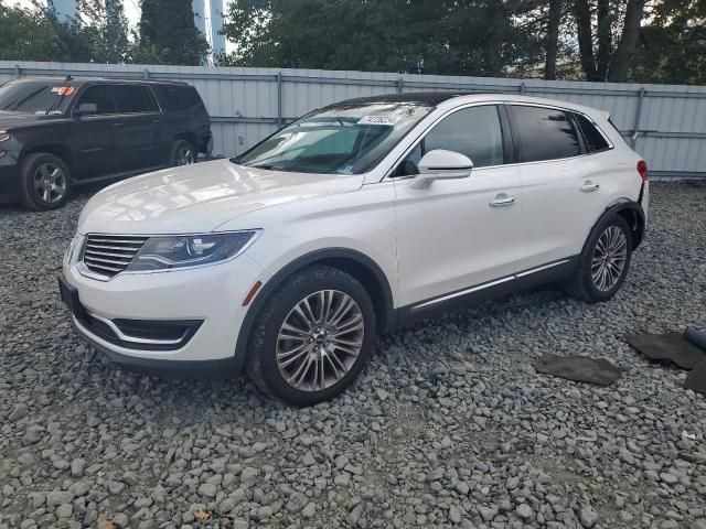 2018 Lincoln MKX Reserve