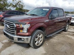 Salvage cars for sale at Riverview, FL auction: 2017 Ford F150 Supercrew