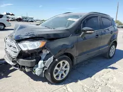 Salvage cars for sale at Grand Prairie, TX auction: 2019 Ford Ecosport SE