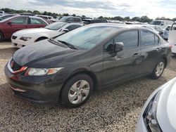 Honda salvage cars for sale: 2013 Honda Civic LX