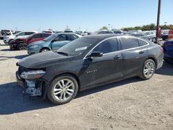 Salvage cars for sale at Indianapolis, IN auction: 2017 Chevrolet Malibu LT