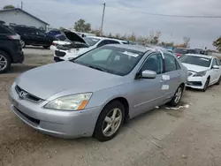 Salvage cars for sale at Pekin, IL auction: 2003 Honda Accord EX