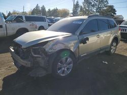 Vehiculos salvage en venta de Copart Denver, CO: 2010 Subaru Outback 2.5I Limited