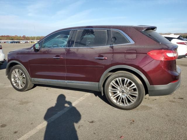 2018 Lincoln MKX Reserve