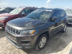 Flood-damaged cars for sale at auction: 2018 Jeep Compass Sport