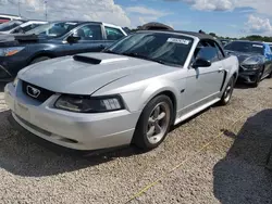 Salvage cars for sale at Riverview, FL auction: 2002 Ford Mustang GT