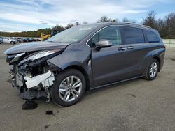 Salvage cars for sale from Copart Brookhaven, NY: 2023 Toyota Sienna Limited