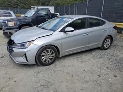 Salvage cars for sale at Waldorf, MD auction: 2019 Hyundai Elantra SE