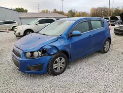 Chevrolet salvage cars for sale: 2016 Chevrolet Sonic LT