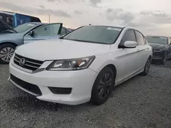 Flood-damaged cars for sale at auction: 2014 Honda Accord LX