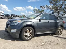 Chevrolet salvage cars for sale: 2017 Chevrolet Equinox Premier