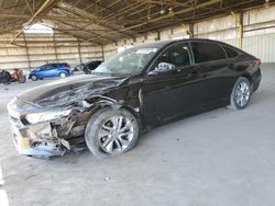 Honda salvage cars for sale: 2019 Honda Accord LX