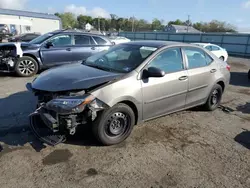 Salvage cars for sale at Pennsburg, PA auction: 2017 Toyota Corolla L