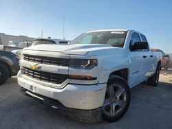 Flood-damaged cars for sale at auction: 2016 Chevrolet Silverado C1500 Custom