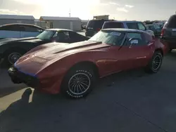 Chevrolet Corvette salvage cars for sale: 1976 Chevrolet Corvette