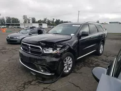 Dodge salvage cars for sale: 2019 Dodge Durango SXT