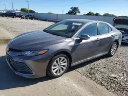 Salvage cars for sale at Franklin, WI auction: 2022 Toyota Camry LE