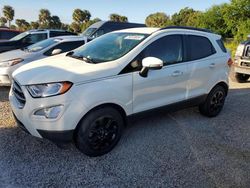 Salvage cars for sale at Riverview, FL auction: 2020 Ford Ecosport SE