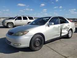 Vehiculos salvage en venta de Copart Grand Prairie, TX: 2003 Toyota Camry LE