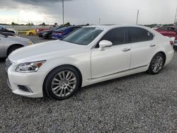 Flood-damaged cars for sale at auction: 2016 Lexus LS 460