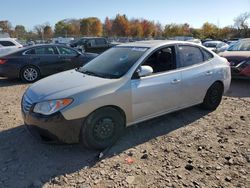 Salvage cars for sale from Copart Chalfont, PA: 2010 Hyundai Elantra Blue