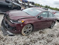 Salvage cars for sale at Columbus, OH auction: 2017 Ford Fusion Titanium