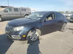 Chevrolet salvage cars for sale: 2015 Chevrolet Cruze LS