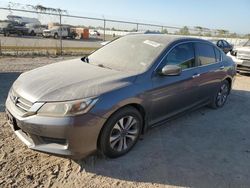 Salvage cars for sale at Houston, TX auction: 2013 Honda Accord LX