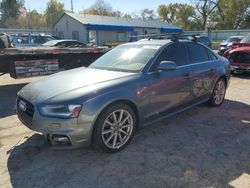 Salvage cars for sale at Wichita, KS auction: 2014 Audi A4 Premium Plus