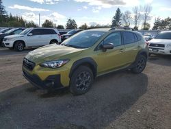 Carros con verificación Run & Drive a la venta en subasta: 2021 Subaru Crosstrek Sport