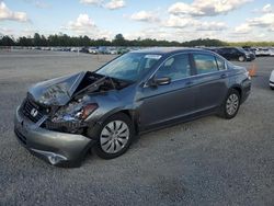 Salvage cars for sale at Lumberton, NC auction: 2009 Honda Accord LX