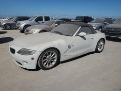 Salvage cars for sale at Riverview, FL auction: 2005 BMW Z4 2.5