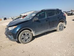 Salvage cars for sale from Copart Amarillo, TX: 2018 Toyota Rav4 LE